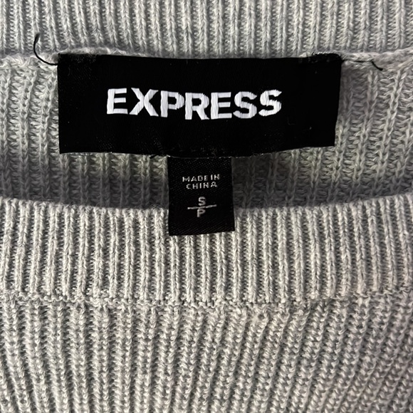 S Express Cut Out Shoulder Sweater - Picture 2 of 8